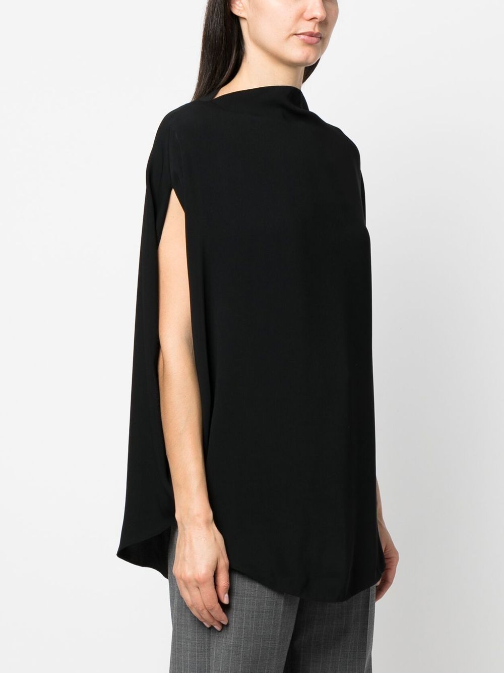 MM6 Maison Margiela mock-neck sleeveless blouse Women