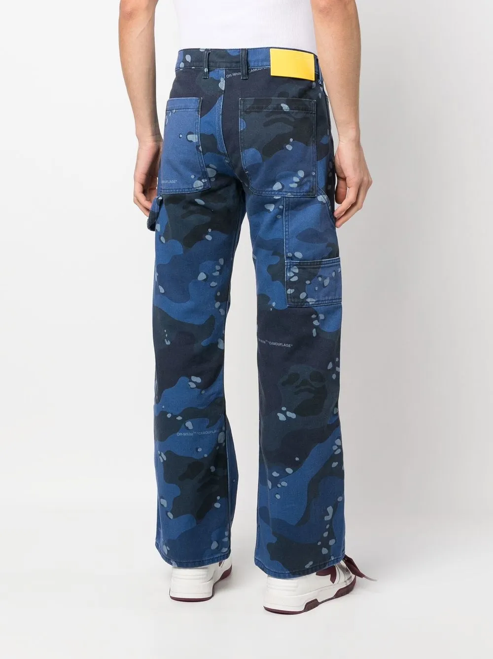 Off-White オフホワイト カモフラージュ カーペンタージーンズ - Farfetch 