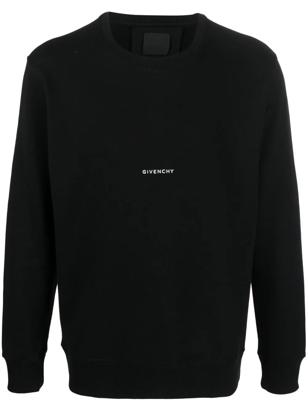 

Givenchy logo-print crew-neck sweatshirt - Black