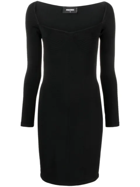 DSQUARED2 long-sleeved mini dress Women