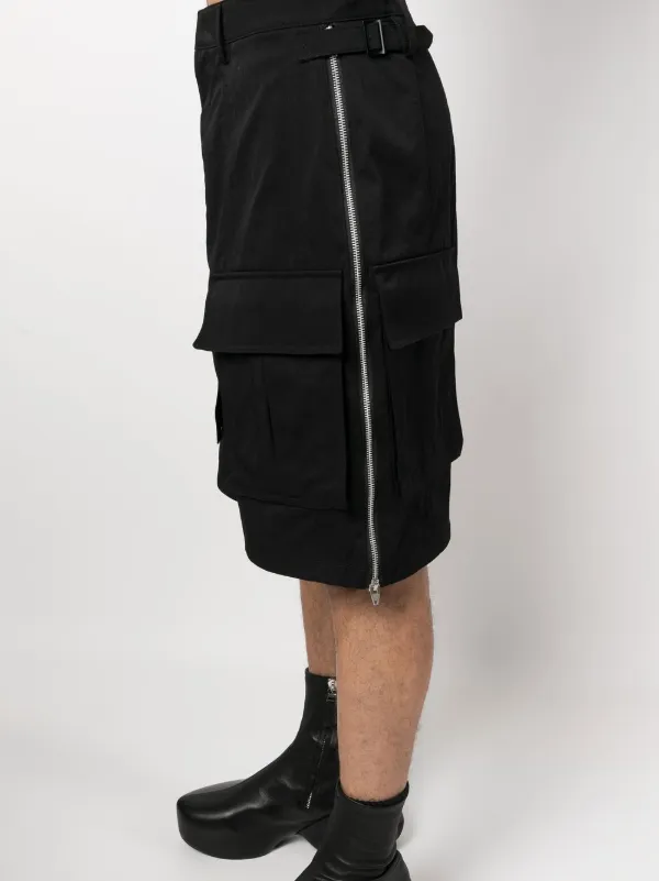 【関税込み】Juun.J カーゴパンツ Juun.J ストレート カーゴパンツ | ブラック | FARFETCH JP