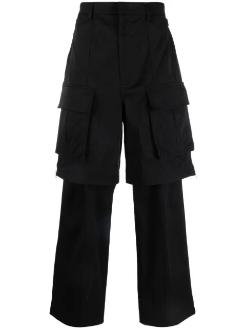 Juun.J straight-leg cargo trousers