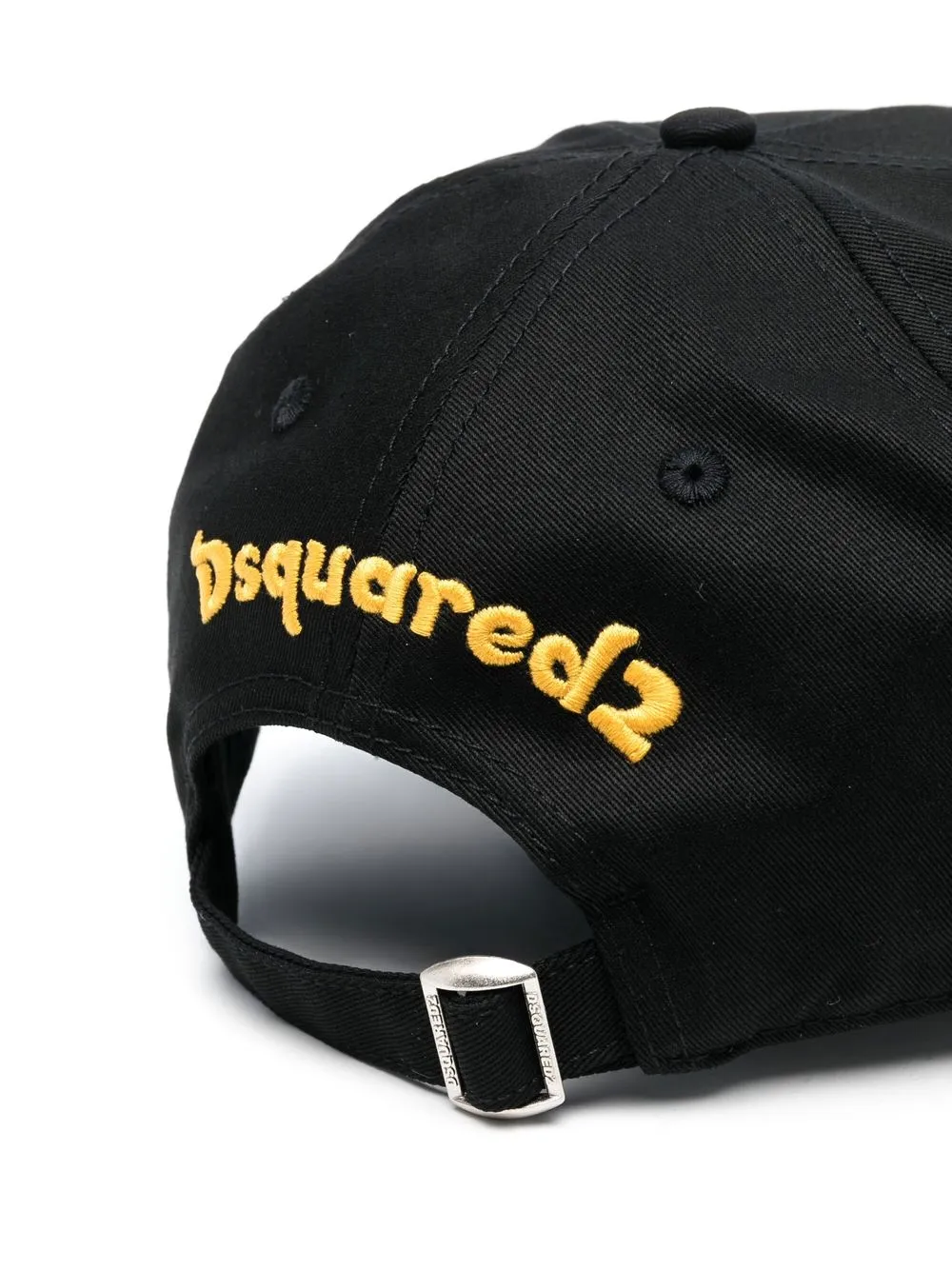 Dsquared2 Pet met geborduurd logo - Zwart