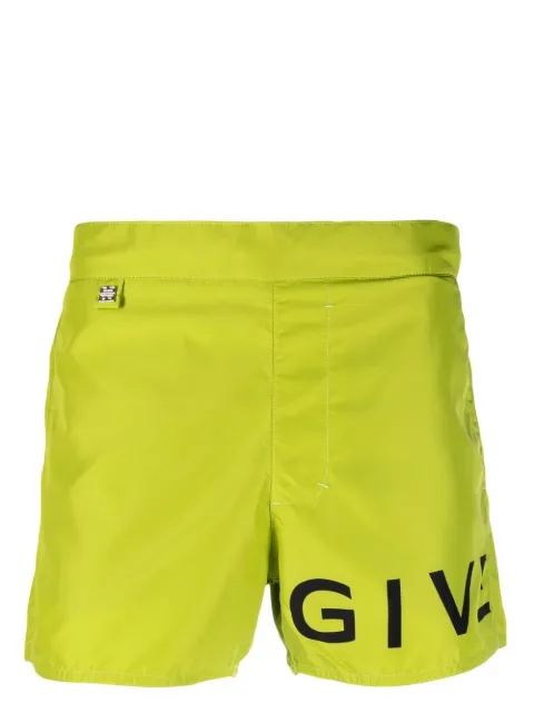 Givenchy logo-print swim shorts