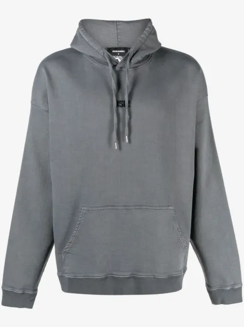 DSQUARED2 hoodie con logo bordado