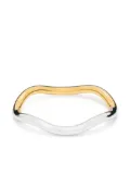 Charlotte Chesnais Wave two-tone bracelet - Silver