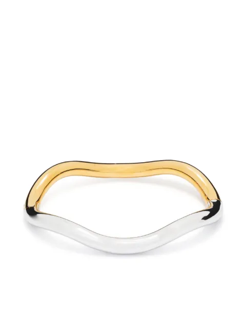 Charlotte Chesnais Wave two-tone bracelet