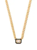 Missoma stone-detail chain necklace - Gold