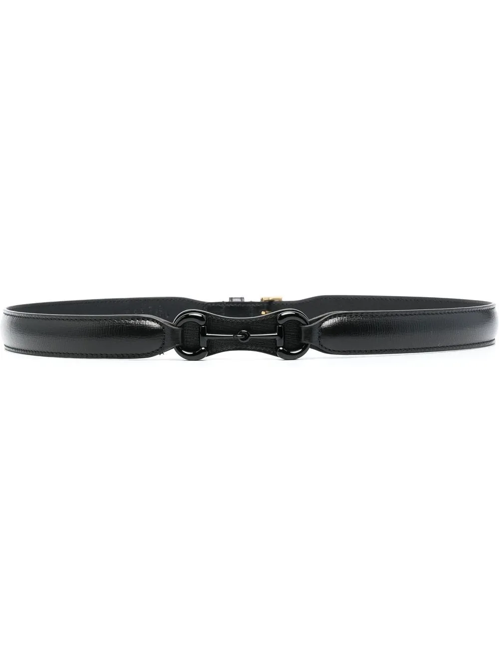 Gucci Horsebit Thin Leather Belt Farfetch