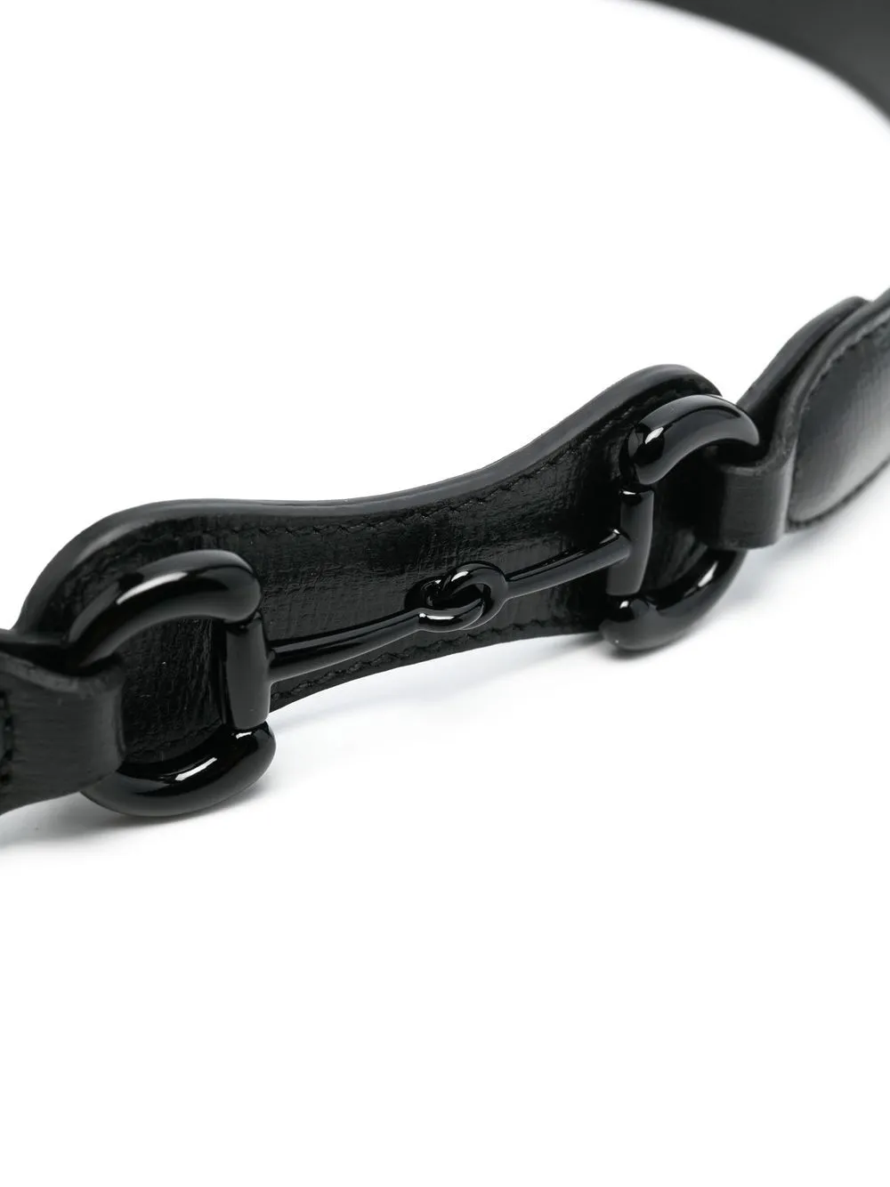 Gucci Horsebit Thin Leather Belt Farfetch