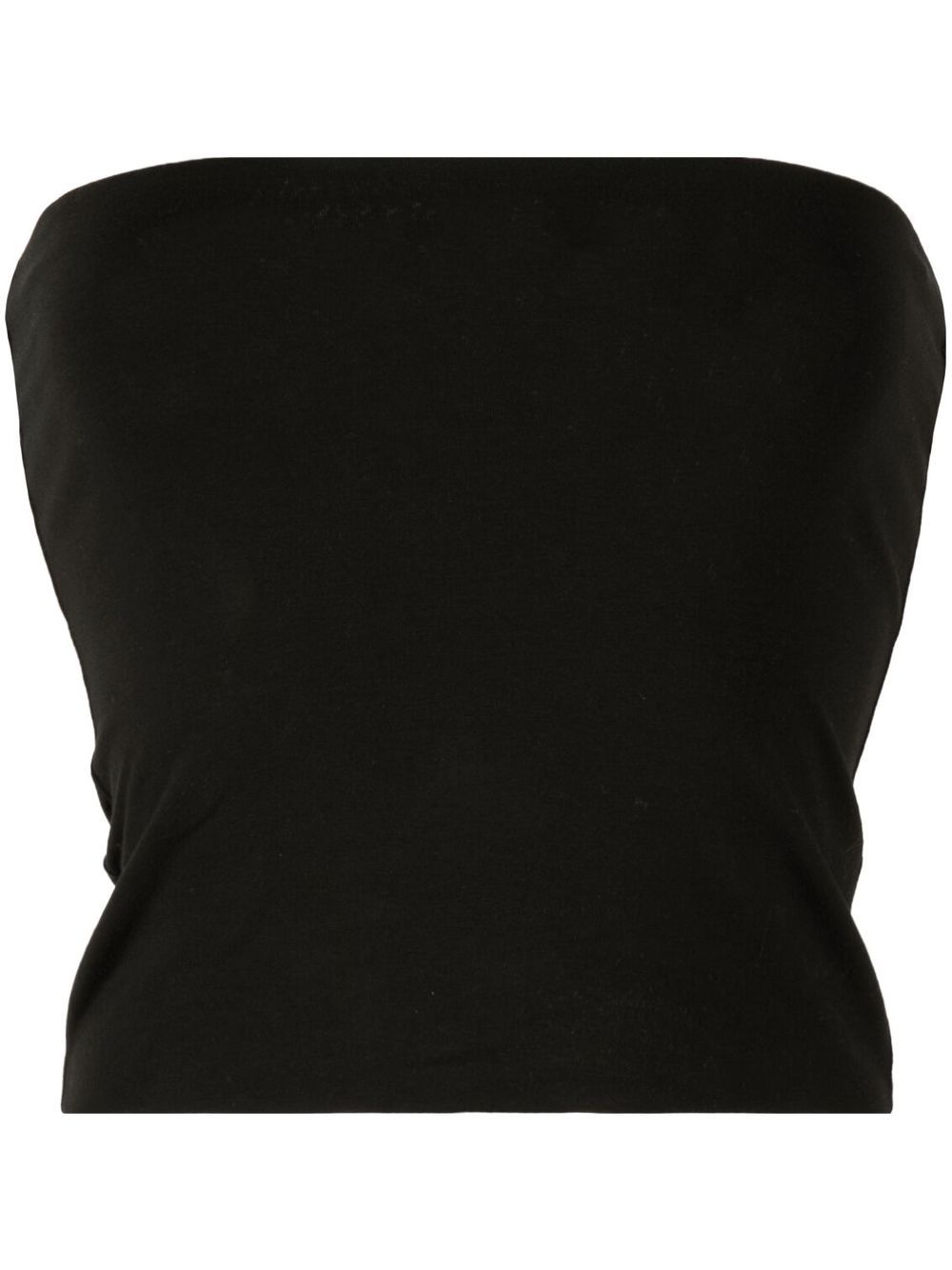 Brunello Cucinelli strapless bandeau top - Black