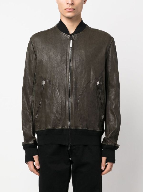 Isaac Sellam Experience zip-detail Leather Jacket - Farfetch