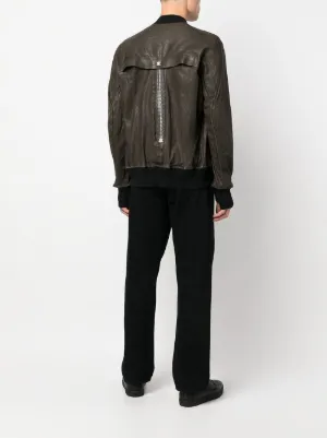Tシャツ・カットソー Isaac Sellam SS25 LEATHER JACKET (HERENTIQUE MAREE BLACK) Isaac Sellam | SS25 - High neck asymmetric leather jacket