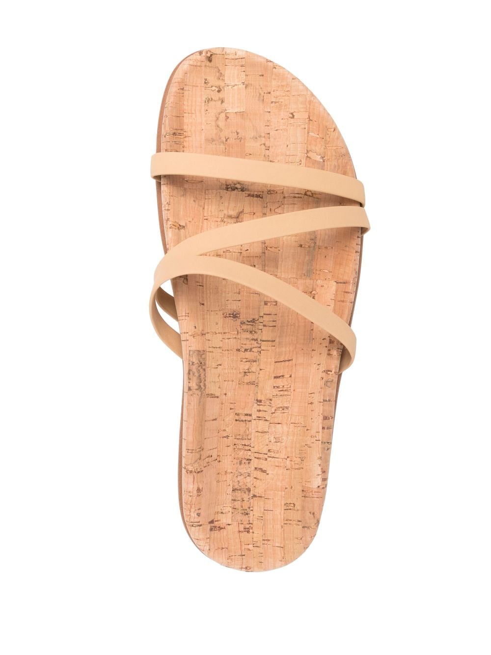 Shop Ancient Greek Sandals Aspasia Slip-on Slides In Neutrals