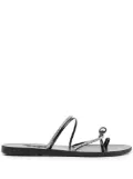 Ancient Greek Sandals Fantasia crystal-embellished slides - Black