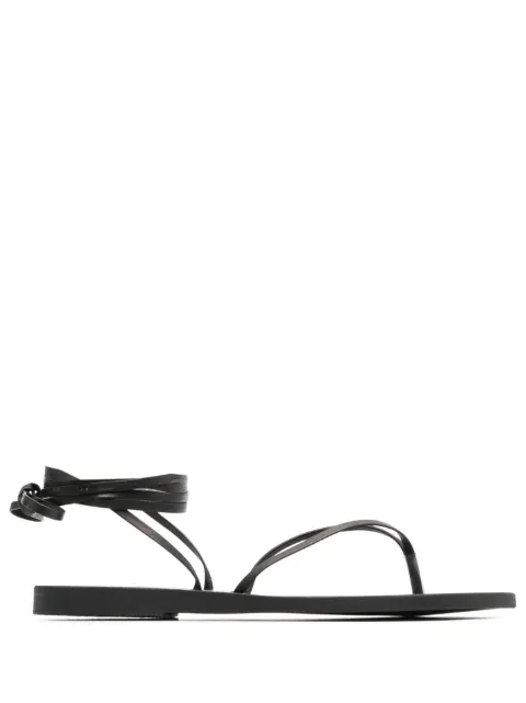 Ancient Greek Sandals Celia flat leather sandals