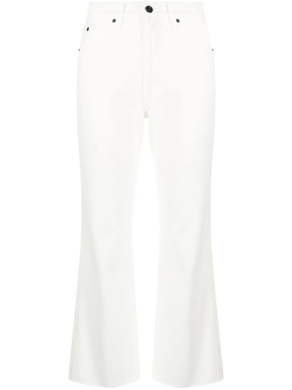 

SLVRLAKE high-rise flared jeans - White