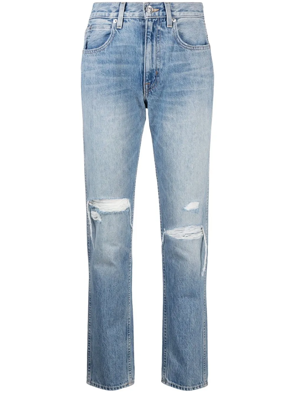 

SLVRLAKE jeans tapered de tiro alto - Azul