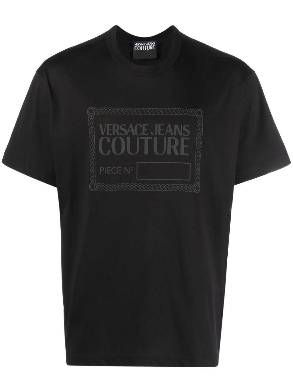

Versace Jeans Couture logo-print short-sleeved T-shirt - Black