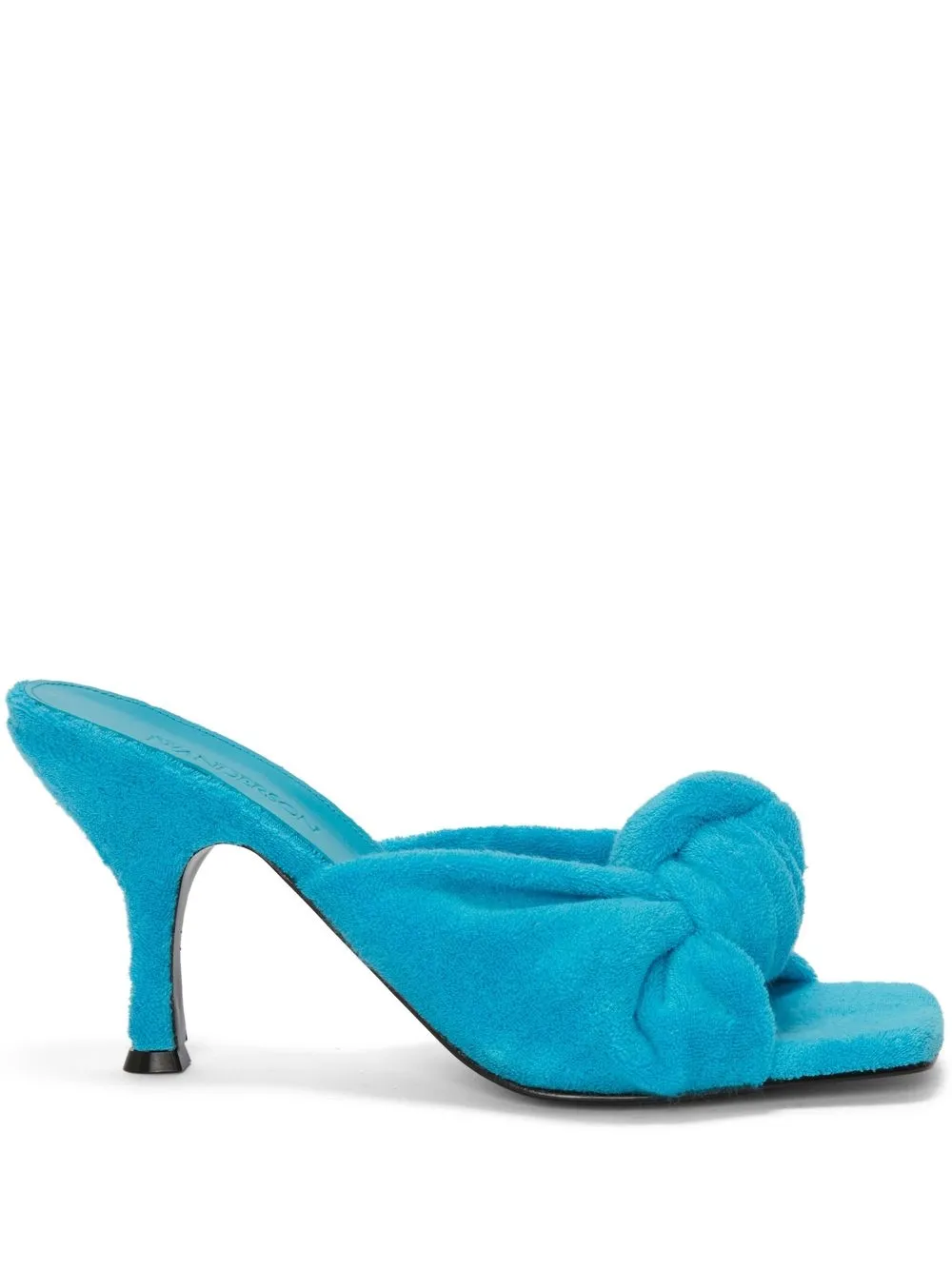 JW Anderson front knot-detail sandals Blue