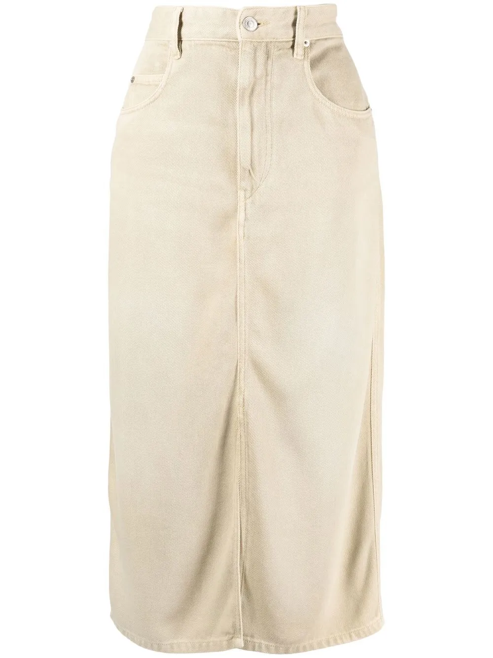 

Isabel Marant Étoile Tilauria lyocell midi skirt - Neutrals