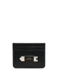 A.P.C. Charlotte logo-print cardholder - Black