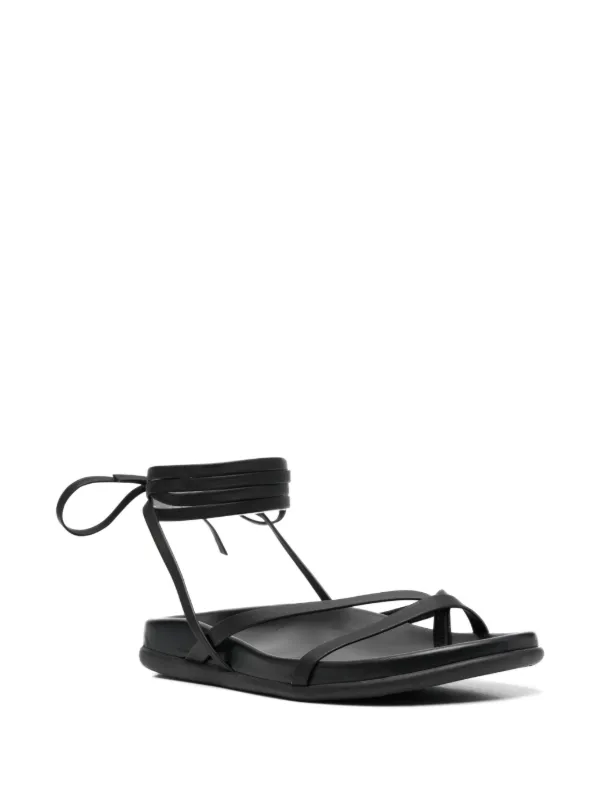 【関税込み】Ancient Greek Sandals ブラック Glykeria サンダル Black Glykeria Sandals by Ancient Greek Sandals on Sale