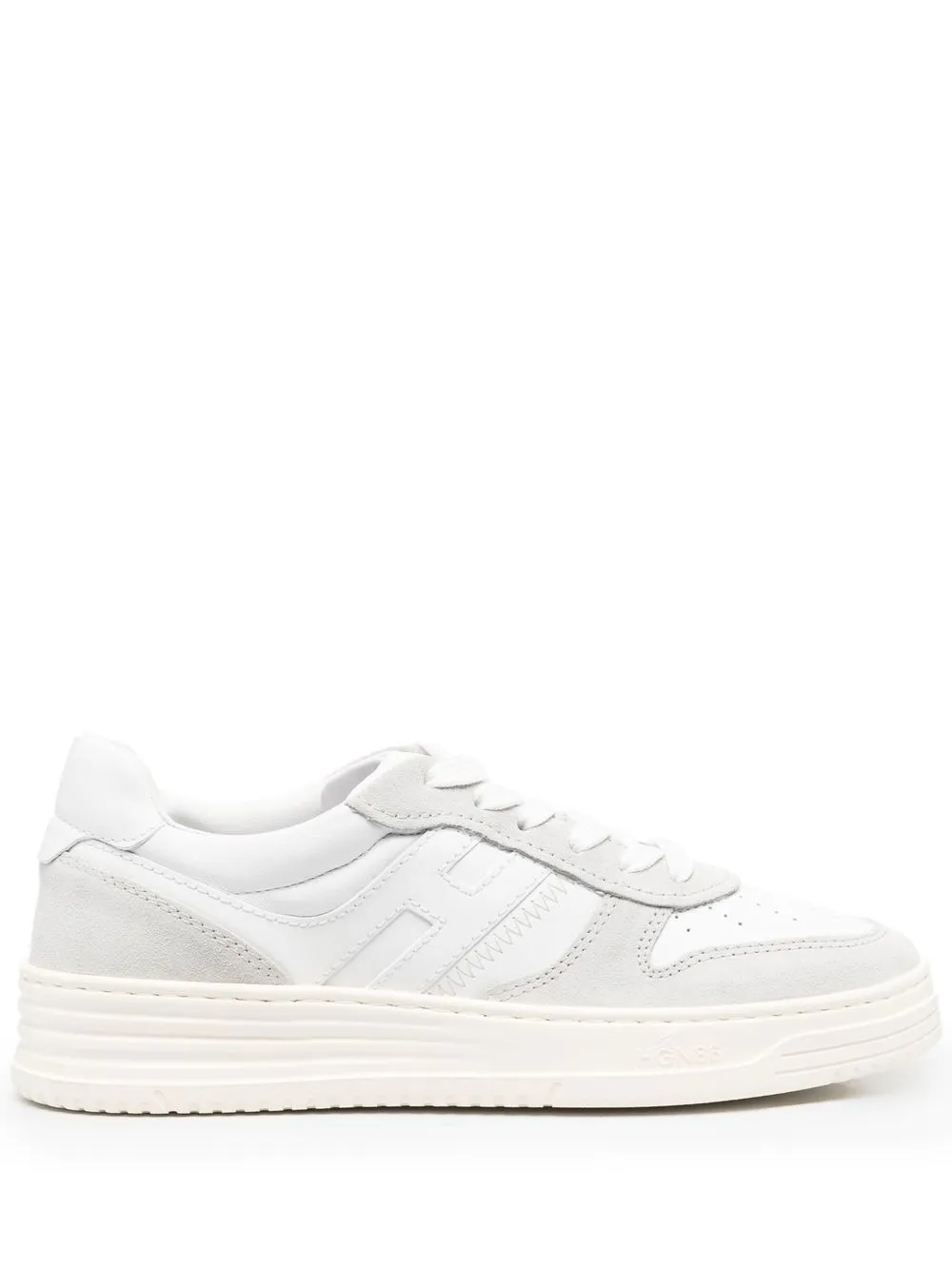 

Hogan logo-patch low-top sneakers - White