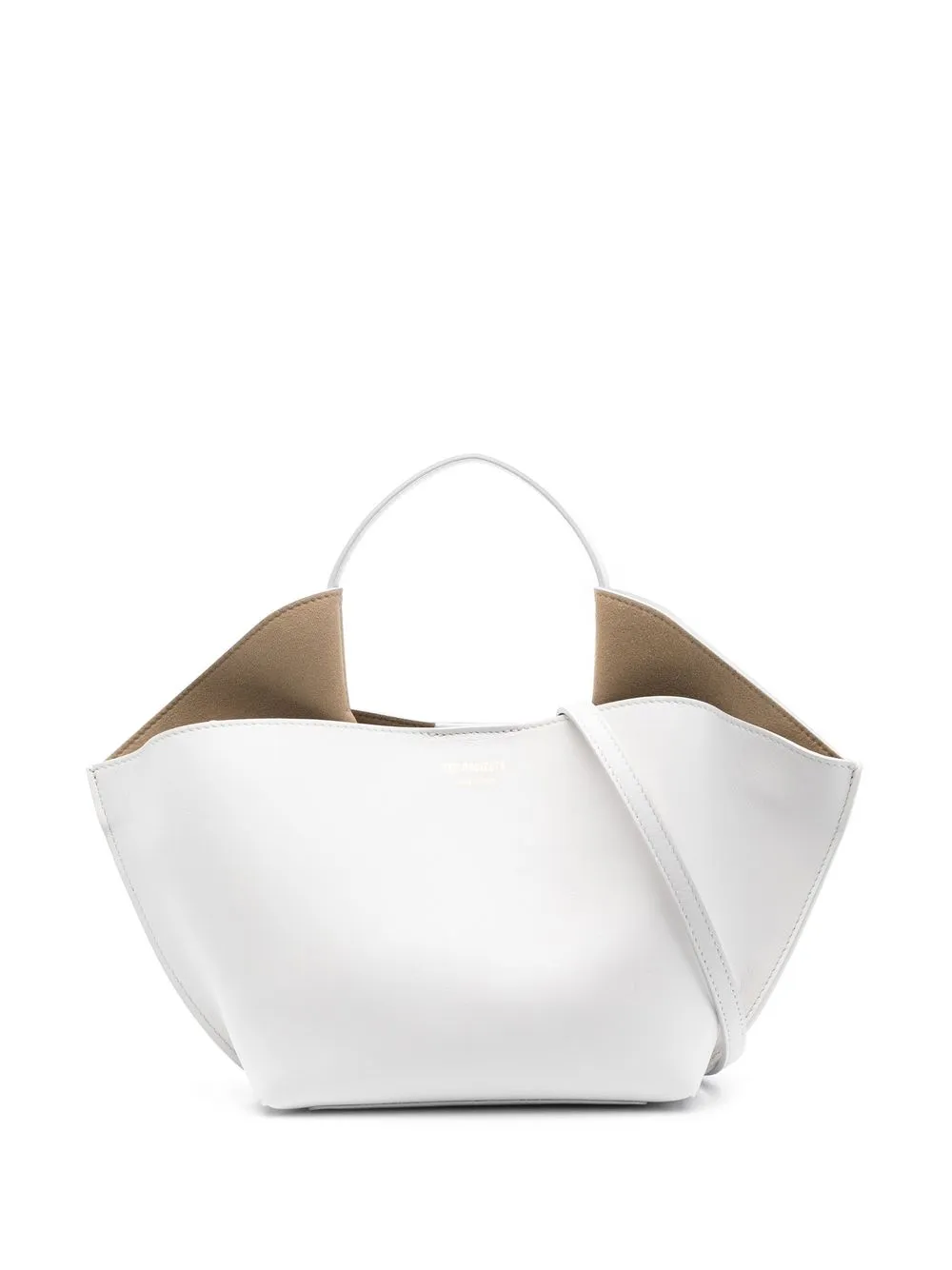 

REE PROJECTS mini Ann leather tote bag - White