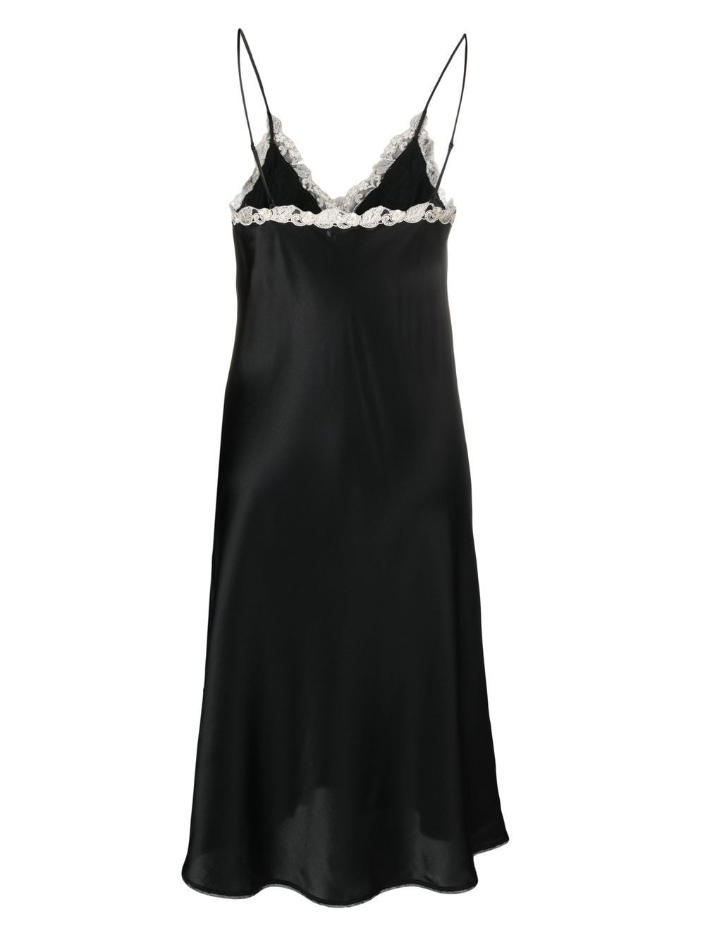 La Perla floral-lace Trim Slip Dress - Farfetch