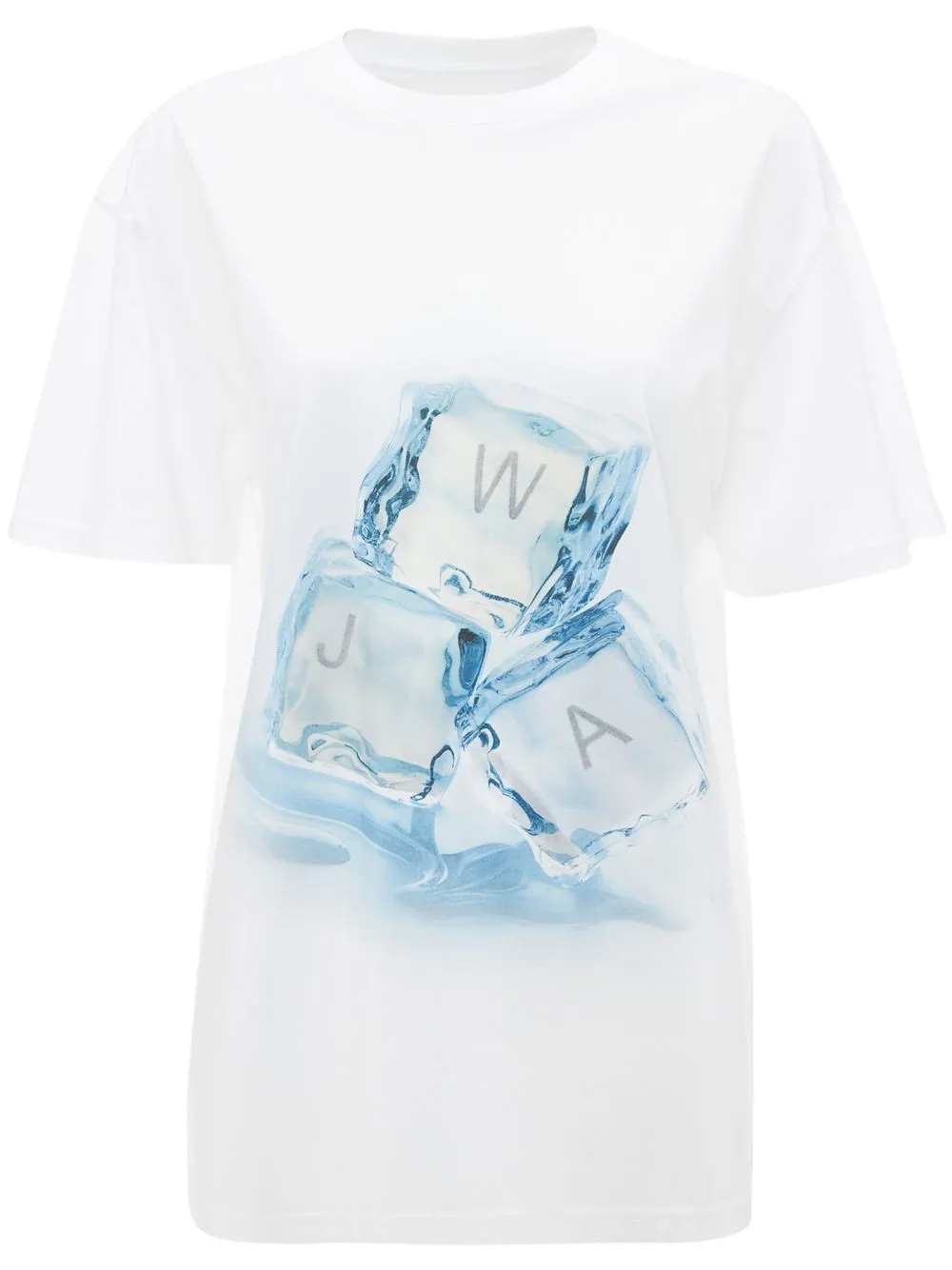 JW Anderson ice cube-print T-shirt - White