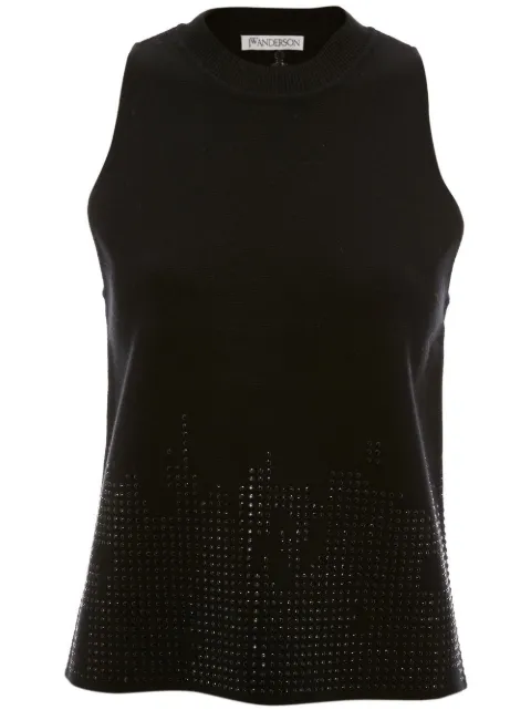 JW Anderson studded knitted tank top