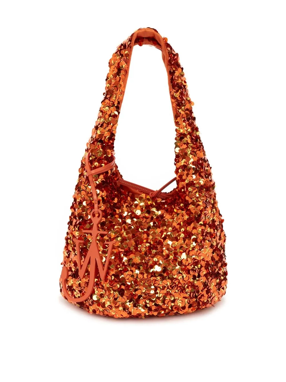 

JW Anderson sequin-embellished mini tote bag - Orange