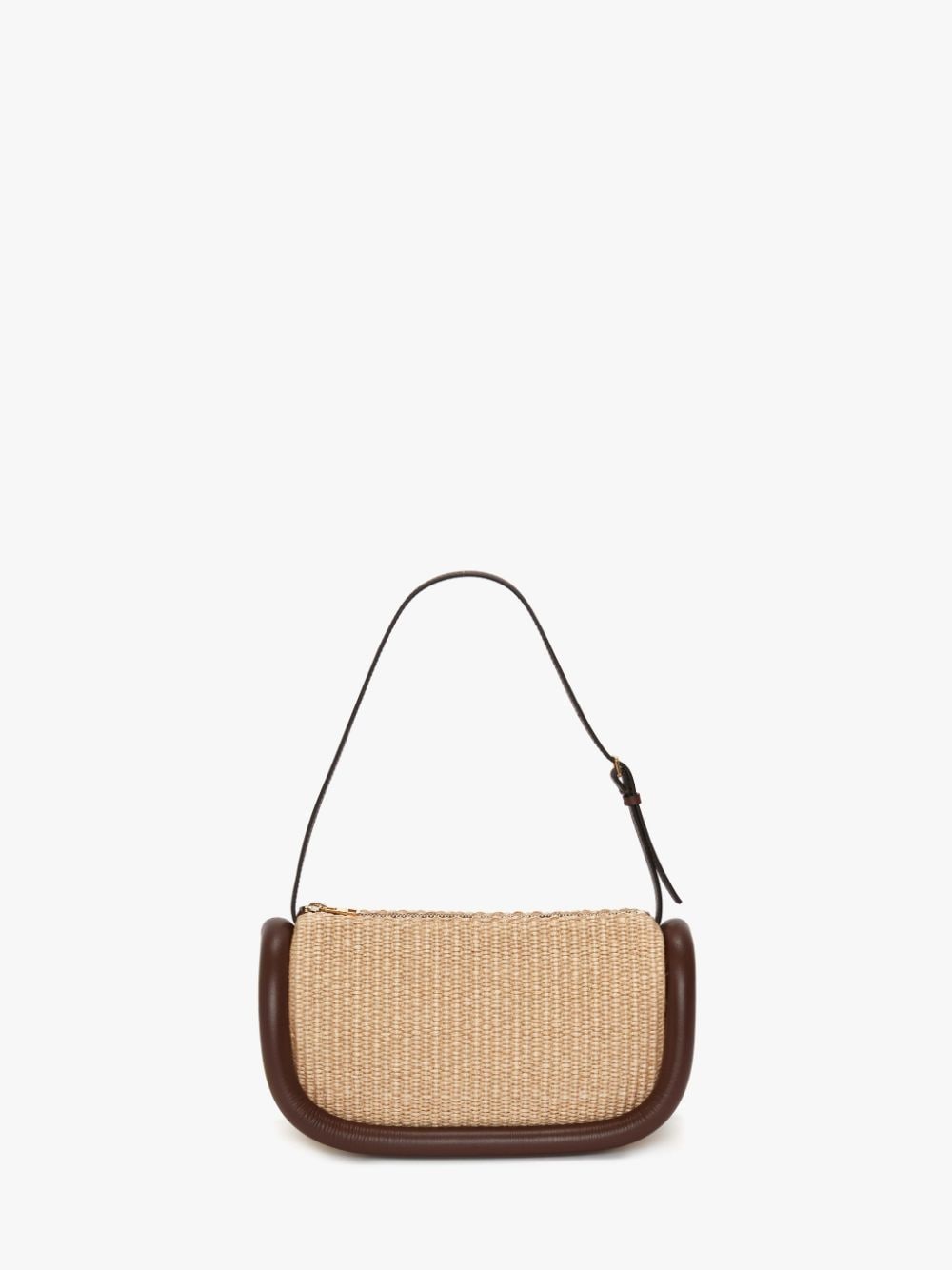 Jw Anderson Bumper-15 Raffia Shoulder Bag In Beige | ModeSens