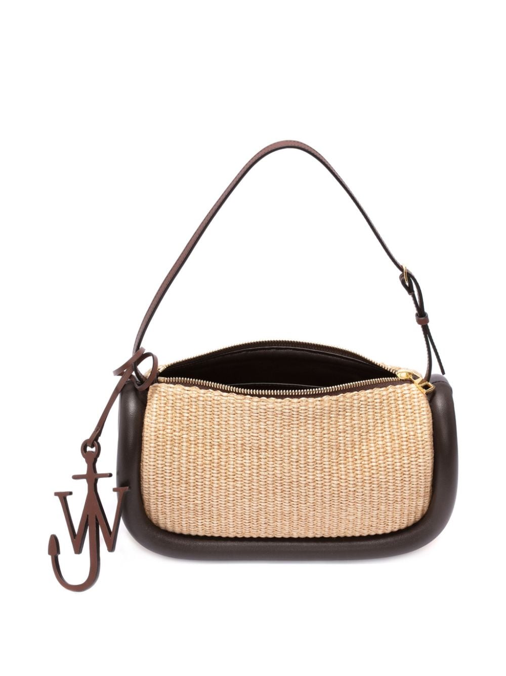 JW Anderson Bumper-15 Raffia Shoulder Bag - Farfetch