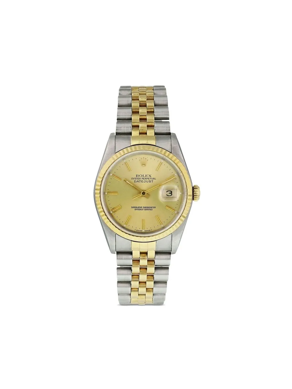 

Rolex reloj Datejust de 36mm pre-owned - Dorado