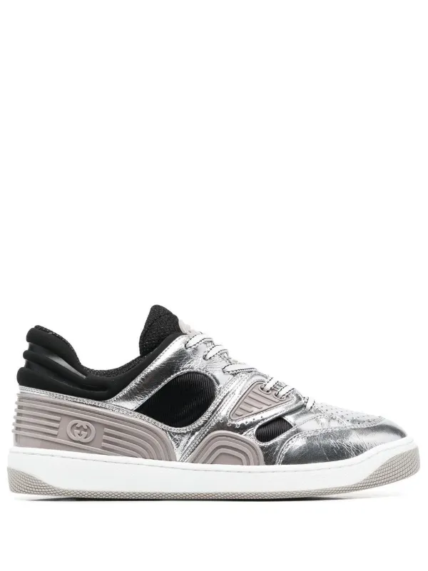 Gucci grey sneakers deals