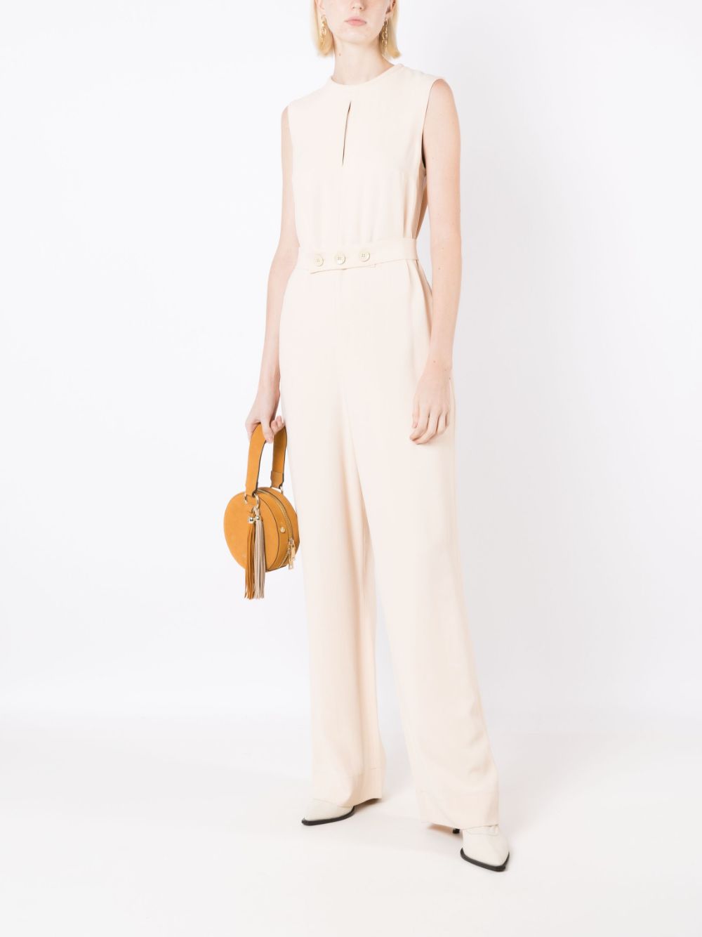 Nk Mouwloze jumpsuit - Beige