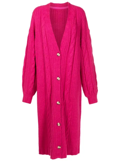 Nk Aran Miles cable-knit cardigan 
