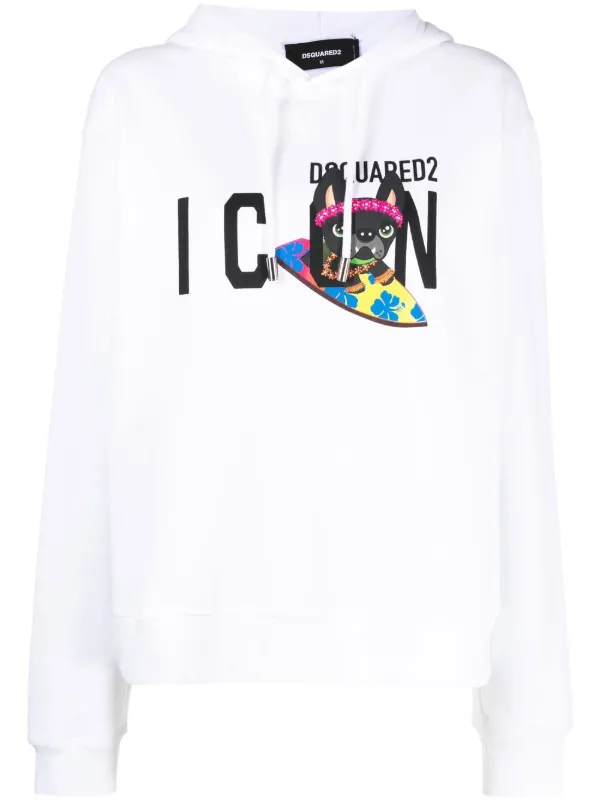 DSQUARED2 ディースクエアード ドローストリング パーカー