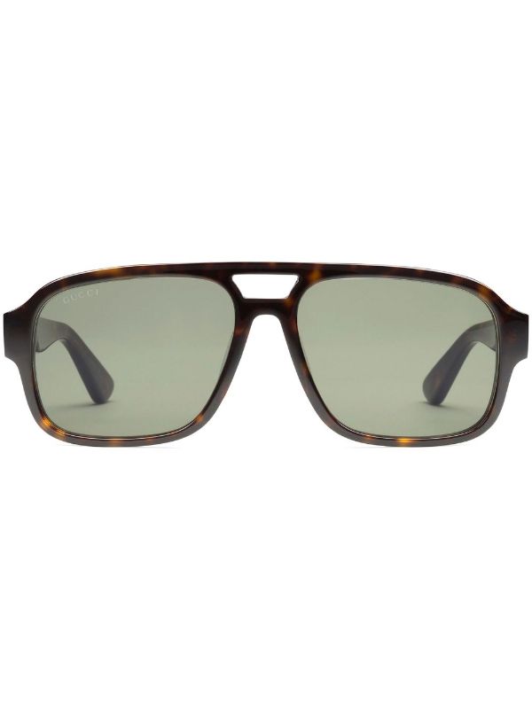 gucci navigator frame sunglasses