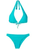 Amir Slama halterneck non-wired bikini set - Blue