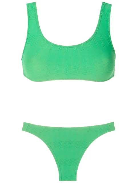 Amir Slama bikini à coutures contrastantes