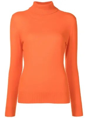 Orange 2024 cashmere jumper