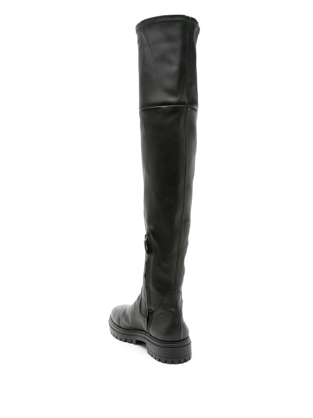 Nk Claire Leather thigh-high Boots - Farfetch