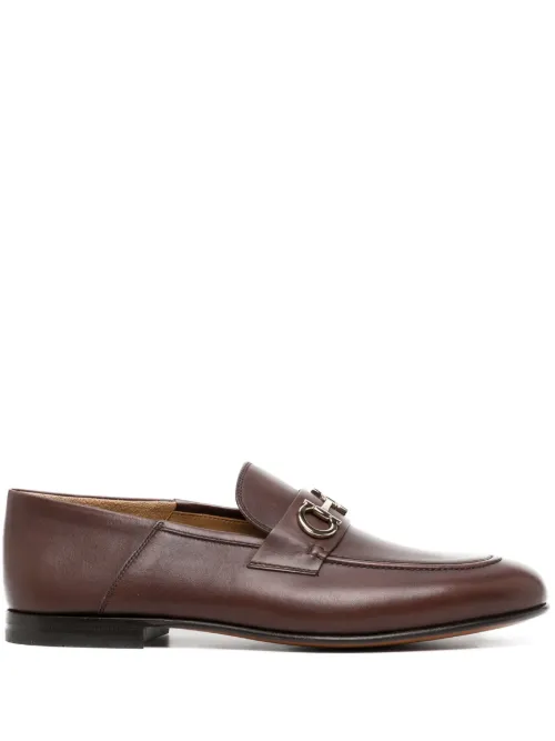 Mocassins Gancini en cuir - Ferragamo - Modalova