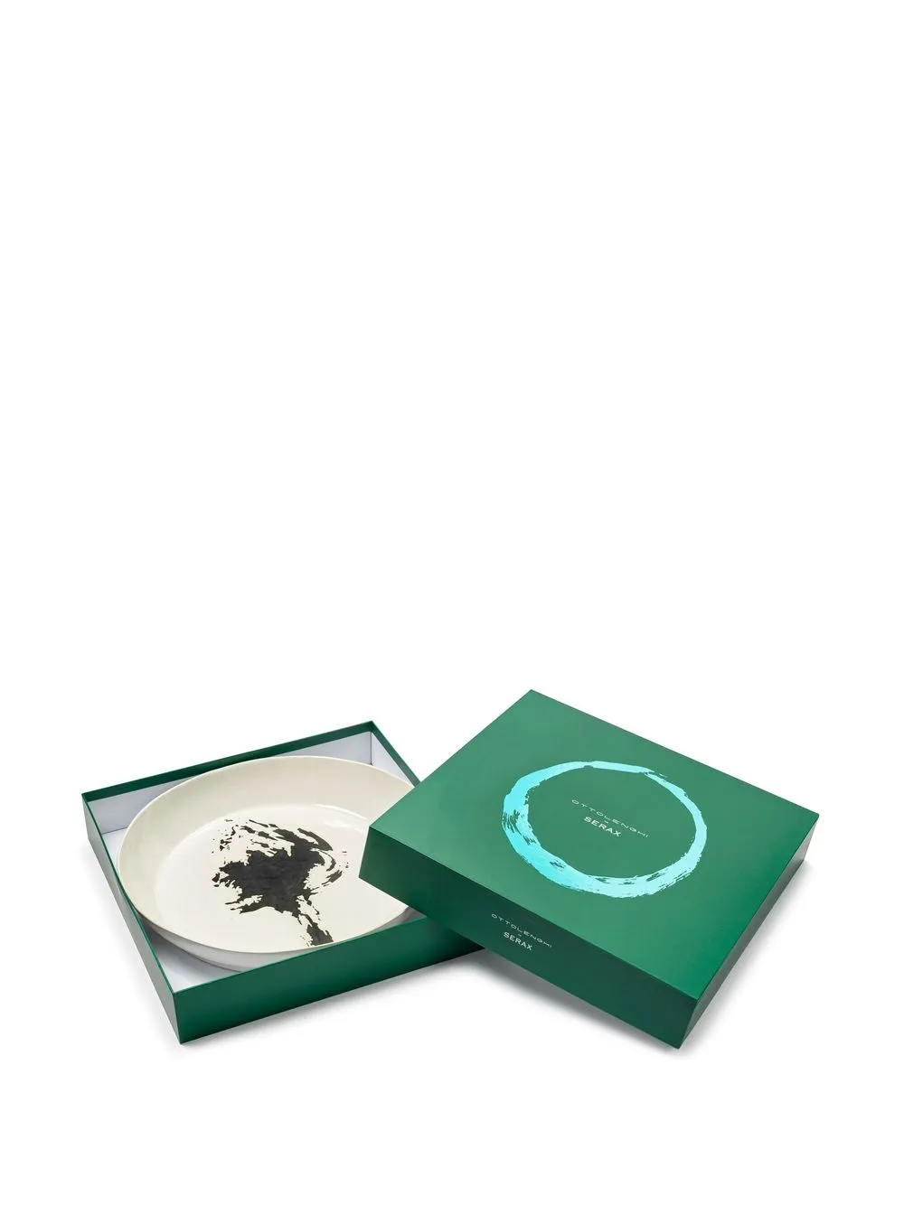 Serax X Feast Serving Plate In Weiss