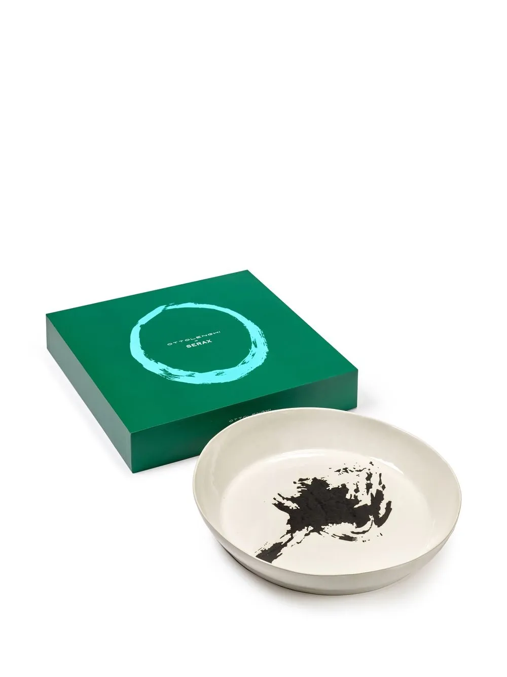 Serax X Feast Serving Plate In Weiss