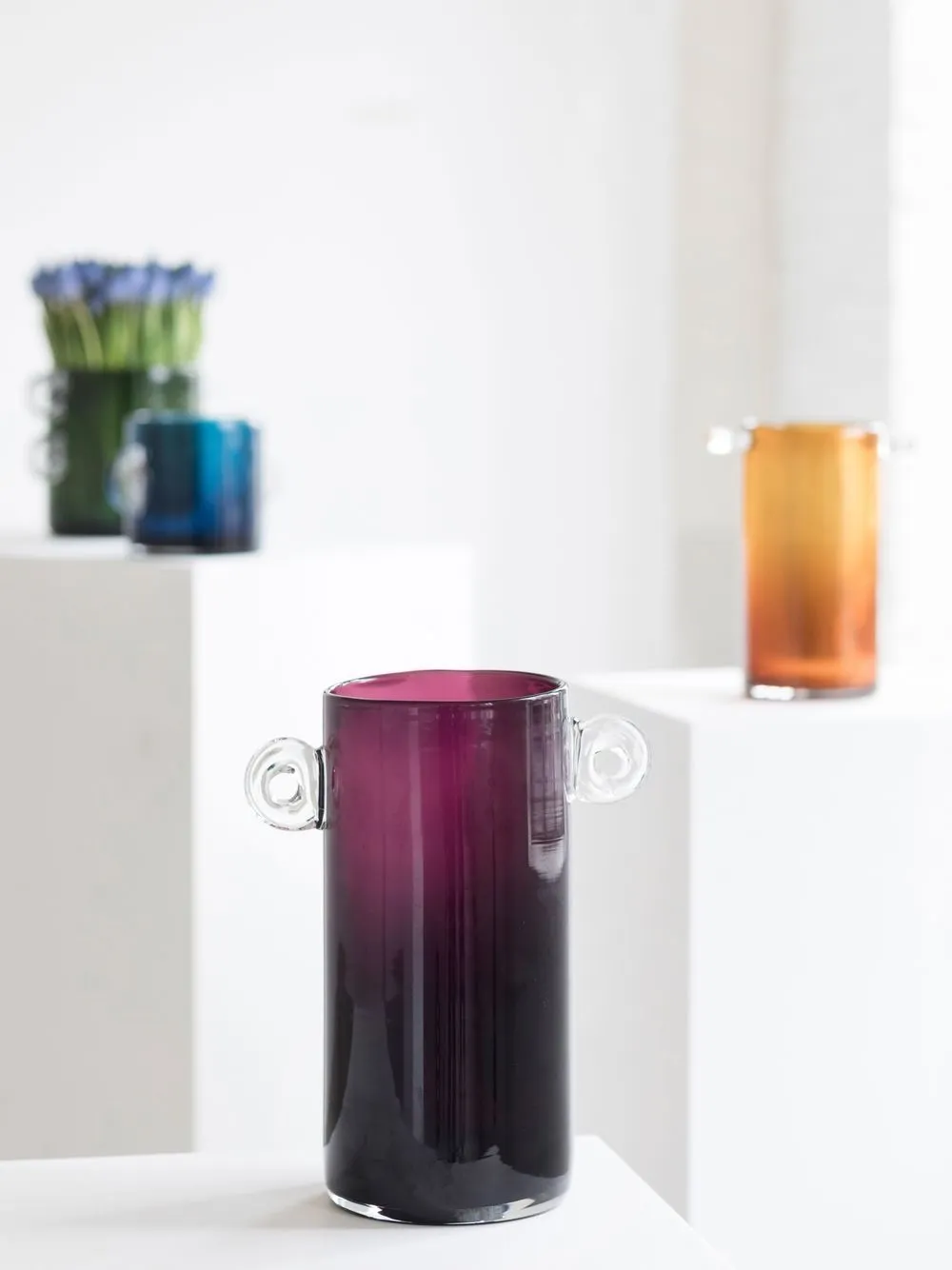 Serax Wind Fire Vase In Violett