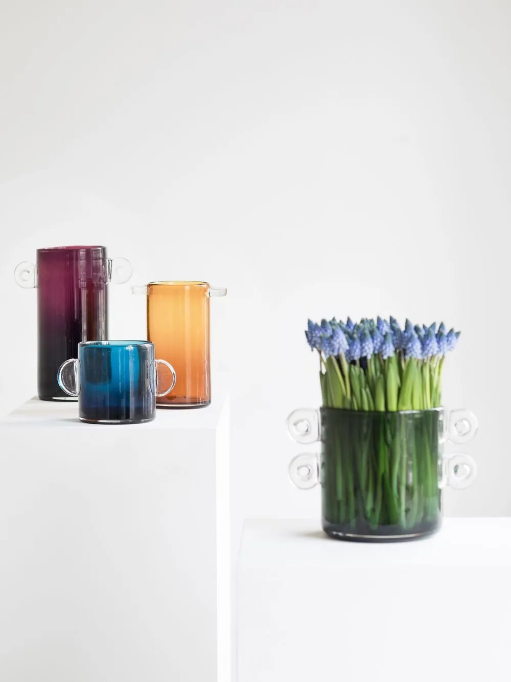 Serax Wind Fire Tall Vase In Braun